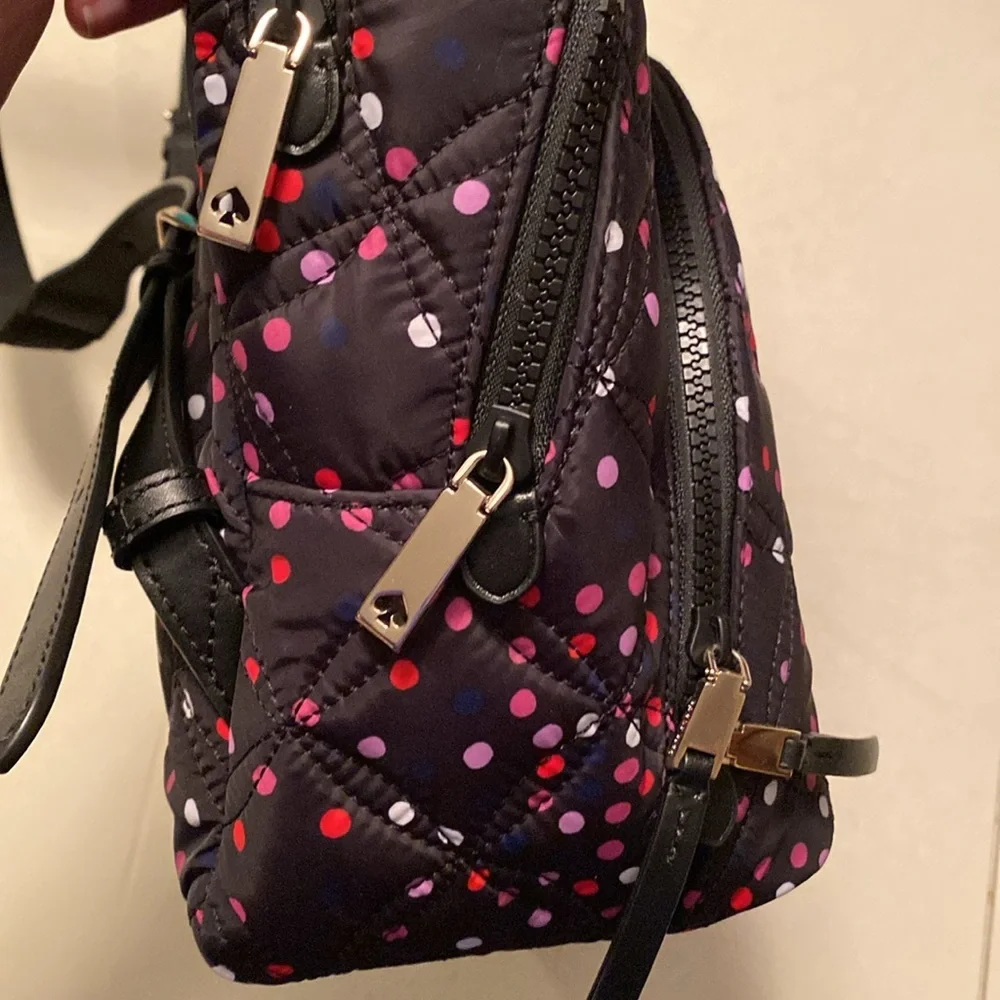 NWOT Kate Spade Karissa Quilted Confetti Large Backpack